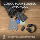 Logitech - Pebble Keys 2 K380s clavier sans fil Bluetooth multidispositif, raccourcis personnalisables, fin et portable - Graphite-Emballage de source responsable: l'emballage du clavier Pebble Keys 2 K380s (y compris l'emballage du produit) provient de forêts certifiées FSC et d'autres sources contrôlées, certifiée neutre en carbone.
