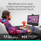 Logitech - MX Master 4 for Mac, souris Bluetooth ergonomique - Noir Sidéral-12
