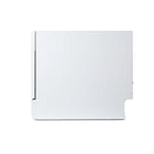 BLACK+DECKER - Lave-vaisselle de comptoir - 6 programmes de lavage - capacité de 6 couverts - blanc-Départ différé ; options de 2, 4 et 8 heures