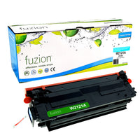 fuzion - HP W2121A Cartouche De Toner Compatible - Rendement Standard - Cyan-Cyan