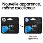 HP - 936 cartouche d’encre - rendement standard - cyan-Jusqu’à deux fois plus d’impressions avec l’encre HP d’origine par rapport à l’encre d’autres marques que HP