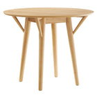 Modway - Gallant 36 po Table à manger, Chêne-Table à manger moderne