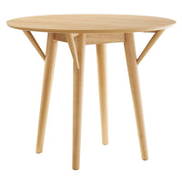 Modway - Gallant 36 po Table à manger, Chêne-Table à manger moderne