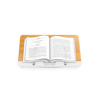 ShoppingAll - Plateau de rangement portable et réglable avec clips élastiques-Polyvalence Exceptionnelle - De la tenue des livres de recettes et des documents à la prise en charge de votre MacBook ou de vos partitions musicales, ce support fait tout! Son angle et sa hauteur réglables le rendent parfait pour la lecture mains libres, le travail ou la cuisine.