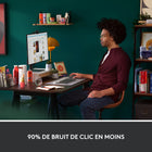Logitech - Souris sans fil Signature M550 - Graphite-Connectez-vous comme vous le souhaitez : connectez cette souris d'ordinateur sans fil en un instant via le récepteur Bluetooth Low Energy ou Logi Bolt USB.