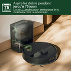iRobot - Robot Roomba Max 705 avec station de vidage automatique-Met à profit les données sur la saleté. Sait exactement quelles pièces deviennent sales plus rapidement, établit ses priorités pour le nettoyage et sélectionne automatiquement les bons réglages pour effectuer le nettoyage en profondeur dont les pièces ont besoin