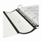 Staples – Reliure Better Binder, 3 po, blanc-Les anneaux se ferment solidement, permettant aux pages de se tourner facilement