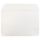 JAM Paper Enveloppes format livret à rabat droit gommé, 6 1/2 x 9 1/2 po, blanches, 1000 par paquet-Taille : 6 1/2 x 9 1/2 po
