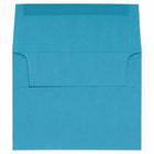 JAM Paper - Enveloppes d'invitation colorées A2 - 4,375 x 5,75 - bleu recyclé - Paquet de 50-Ces enveloppes sont parfaites pour les RSVP, les cartes de voeux, les invitations à des événements, les mariages ou toute autre annonce