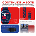 Reebok - Montre Sport Connectée Pulse - 45 mm - Bleu Vectoriel-Les cadrans de montre personnalisés vous permettent de modifier votre style ou vos statistiques en un coup d'œil avec des données qui stimulent les progrès