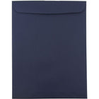 JAM Paper - Enveloppes pour catalogue à ouverture au sommet, fermeture gommée, 10 x 13 po, bleu marine, 25/paquet (12828427A)-Bleu marine - Enveloppes pour catalogues à ouverture au sommet