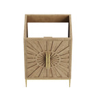 Modway - Awaken 24" Armoire à coiffeuse de salle de bain - Chêne-Assemblée requise