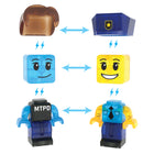 Magna-Tiles - Ensemble de construction magnétique Poste de police 35 pièces-Qualité supérieure: Les pièces MAGNA-TILES sont fabriquées à partir de plastique MABS non toxique de qualité alimentaire, sans BPA, sans phtalates et sans latex. Nos aimants sont sélectionnés en ayant les enfants à l’esprit. Les enfants peuvent donc séparer facilement les tuiles pour une construction sûre et sans frustration