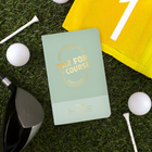 Mead - Moments Carnet de poche Golf - 3 1/2 po X 5 1/2 po - 48 pages-Des détails gagnants. Comprend une couverture verte avec des détails dorés et 48 pages, avec de l’espace pour consigner jusqu’à 20 parties.
