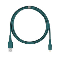 Câble Lightning PBT6BMFISL Basic Tech de 6 pi - Sarcelle-Élégant et sans enchevêtrement