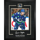 Quinn Hughes 16x20 Replica Signature Frame Canucks - Impression encadree - 16" x 20"-Qualité supérieure - virtual frames