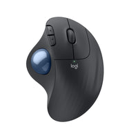 Logitech - Souris trackball sans fil Ergo M575S - Graphite-Moins de mouvement pour plus de confort: la forme profilée de la souris trackball sans fil ERGO M575S garde votre main détendue pour des heures de suivi fluide et précis avec contrôle par le pouce, désormais avec des clics discrets
