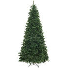 HOMCOM - Sapin de Noël artificiel de 9 pieds avec ouverture automatique - vert-9 pieds/2,7 m de haut en forme d'arbre vraiment large, offrant un aspect sain et naturel 