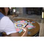 Sharpie - Marqueurs créatifs, marqueurs acryliques à base d’eau, pointe fine, couleurs assorties, 5 unités-Les couleurs se superposent magnifiquement bien