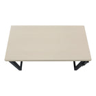 Monarch Specialties - 7679 Bureau 48 po L - Hauteur Adjustable Taupe Moderne/Noir-10