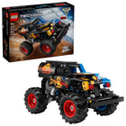 LEGO - Technic Monster Jam Grave Digger Feu et glace-Camion Monster Jam pour les garçons, les filles et les enfants de 7 ans et plus