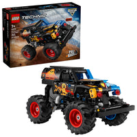 LEGO - Technic Monster Jam Grave Digger Feu et glace-Camion Monster Jam pour les garçons, les filles et les enfants de 7 ans et plus