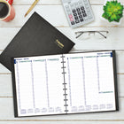 Blueline - 2026 Agenda hebdomadaire MiracleBind CoilPro avec pages de notes rechargeables - 11 po x 9-1/16 po - Noir - Bilingue-Noir