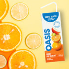 Oasis - Tetra Pur Dejeuner Orange - 200 mL - paquet de 32-Sans sucre ajoute