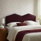 Modway - Cosette Performance Velvet Tête de lit pleine grandeur, Mûrier-Ajustable