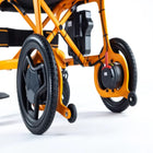 Monarch - Carbon Flyer Fauteuil roulant électrique léger - orange-Pèse seulement 11 kg sans la batterie pour une portabilité améliorée