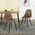 Ensemble de 4 chaises pour table à manger Charlton Vintage A (3339-AM8623-LB)-7