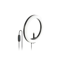 Kensington - Anneau lumineux bicolore L1000 avec support pour webcam - Noir-Éclairage e bureau optimisé : Répartit la lumière uniformément et élimine les ombres dures du visage
