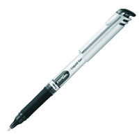 Pentel – Stylo gel EnerGel Pointe métallique à capuchon – 0,7 mm – Encre noire – Paquet de 12-Le meilleur stylo EnerGel pour découvrir de nouveaux horizons.