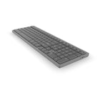BlueDiamond - Clavier sans fil mécanique profil bas taille complète - disposition française, gris-Compatible Bluetooth: Connectez jusqu’à deux appareils Bluetooth simultanément pour un changement pratique entre eux