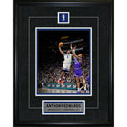 Anthony Edwards Pin & Plate Wolves - Impression encadree - 16" x 20"-Qualité supérieure - 8x10 framed
