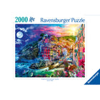 Ravensburger - Puzzle Cinque Terre coloré - 2000 pièces-Offrez-vous un moment de pure détente avec ce puzzle. Pièce par pièce, profitez de cette activité anti-stress qui favorise la concentration, la déconnexion et le lâcher-prise. Soulagez les tensions du quotidien, travaillez votre mémoire et exercez vos capacités cognitives : le puzzle est un jeu aux multiples bienfaits pour la santé 