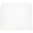 JAM Paper Enveloppes format livret à rabat droit gommé, 9 1/2 x 12 5/8 po, blanches, 100 par paquet-Taille : 9 1/2 x 12 5/8 po