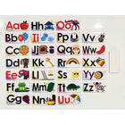 Ashley Productions - ASH40006-3 Mots illustrés ABC aimantés recto verso - 27 par ensemble - 3 ensembles-6