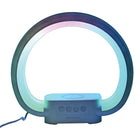 Bell + Howell - Lampe de chargement pour haut-parleur intelligent LED-Base de chargement sans fil 5 W : la base de chargement sans fil intégrée offre une charge constante de 5 W, parfaite pour charger pendant la nuit sans surchauffer votre appareil. La base large s'adapte facilement aux grands téléphones comme l'Apple iPhone 16 Pro Max et le Samsung Galaxy S24 Ultra.