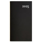 W. Maxwell - Agenda 2025 Mini - 3.5 po x 6.25 po - Noir - Bilingue-Janvier à décembre 2025