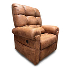 Journey - Fauteuil releveur Perfect Sleep Deluxe Plus 2 zones chauffage et massage Duralux - tan-Le design du fauteuil releveur motorisé permet de s’asseoir, de se détendre, de s’incliner et de dormir dans un seul fauteuil