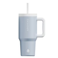 GROSCHE - Aspen Gobelet Isolé avec Poignée - 32 oz - Bleu Ciel-Capacité de 32 oz