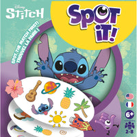 Zygomatic - Asmodee Spot It - Disney Stitch - 2 à 8 Joueurs-Cette édition comporte des illustration de la franchise iconique Lilo & Stitch