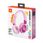 JBL - Junior 320BT Casque supra-auriculaire sans fil pour enfant - Mauve-Le design d’oreillette rond offre une meilleure adhérence et moins de. fuites sonores