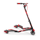 Yvolution - Fliker Lift Trottinette de Cascade - Rouge-Découvrez l'Ultimate LIFT Fliker d'Yvolution, l'entreprise pionnière de Fliker, référence en matière de trottinettes autopropulsées. Notre modèle phare, le Fliker Lift, incarne l'excellence avec sa construction légère et ses roues ultra-adhérentes hautes performances, idéales pour réaliser des figures époustouflantes.