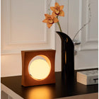 Moreover - Lampe de table design Luna et veilleuse décorative - Brun-6