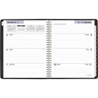 AT-A-GLANCE - Agenda hebdomadaire/mensuel de direction 2026 - 8 3/4 po H x 6 7/8 po l - noir - anglais-Format des pages : 8 3/4 po H x 6 7/8 po l