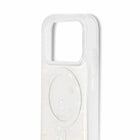 Ideal of Sweden - Étui MagSafe Nacré Blanc pour iPhone 17 Pro - Blanc-Conception protectrice avec bords surélevés pour protéger l'appareil photo et l'écran