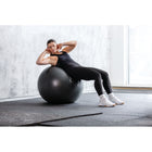 Everlast - Ballon de fitness Everlast Pro Grip - 65 cm - Noir-Tonifiez le haut et le bas du corps en une seule séance d'entraînement