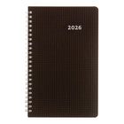 Blueline - 2026 Agenda hebdomadaire DuraFlex avec couverture texturée extra robuste - 8 po x 5 po - Couleurs assorties - Bilingue-Horaire de rendez-vous de 7 h a.m. à 6 h p.m., à interalles de 1 heure du lundi au vendredi